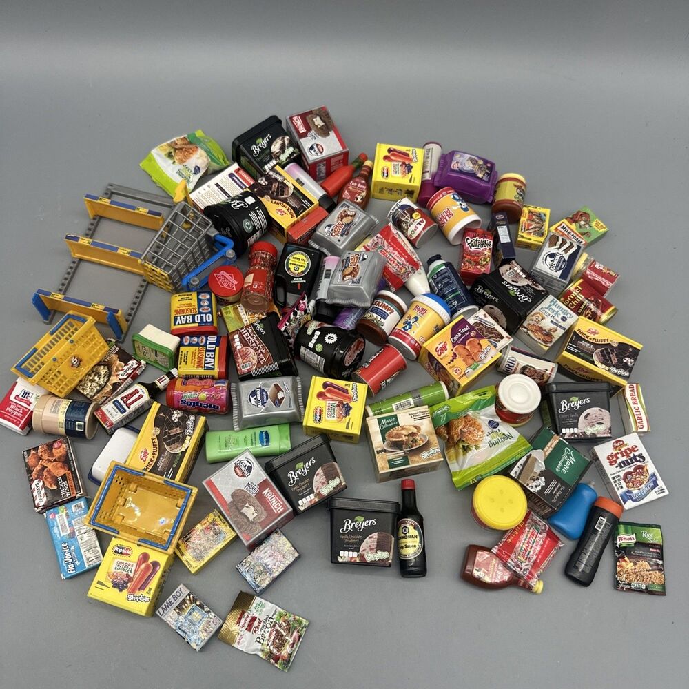 Mixed Lot Zuru Mini Brands Topps Whacky Packages Shopkins 100+ Pieces